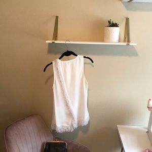 Marie Oliver Fringe Open Back Top